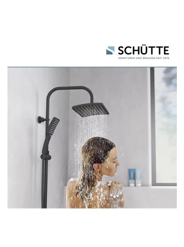 Schütte Überkopfbrauseset "Mallorca" in Schwarz