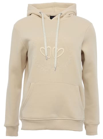 Zwillingsherz Hoodie "Scarlett" beige