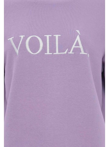 Zwillingsherz Bluza "Voilà" w kolorze fioletowym
