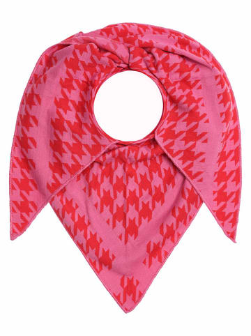 Zwillingsherz Driehoekige sjaal "Angi" roze - (L)200 x (B)100 cm