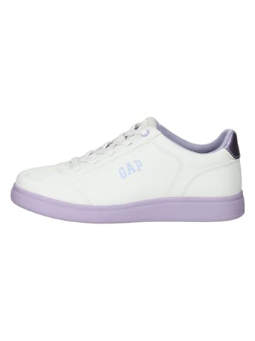 GAP Sneakersy w kolorze biało-lawendowym