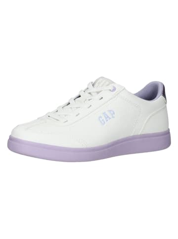 GAP Sneakersy w kolorze biało-lawendowym