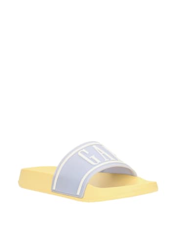 GAP Slippers lichtblauw/geel