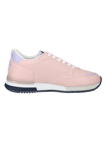 GAP Sneakers lichtroze/wit