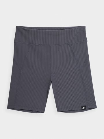 4F Legginsy w kolorze antracytowym