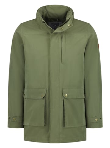 MGO leisure wear Regenmantel "James" in Oliv