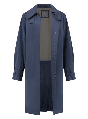 MGO leisure wear Płaszcz przeciwdeszczowy "Pippa" w kolorze granatowym