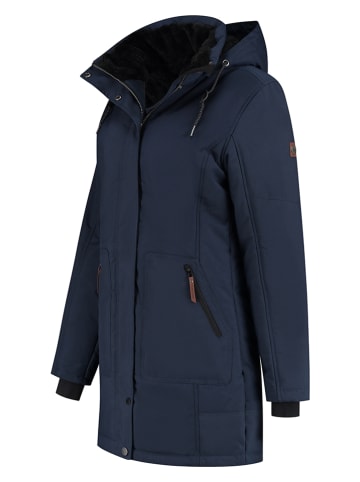 Travelin` Parka "Ylva" donkerblauw