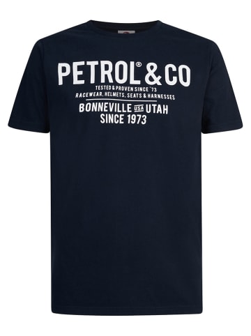 Petrol Industries Koszulka w kolorze granatowym