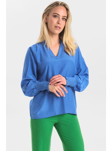 NÜMPH Bluse "Nusofty" in Blau