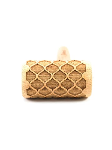 FOLKROLL Mini-Teigroller "Arabic Art" in Natur