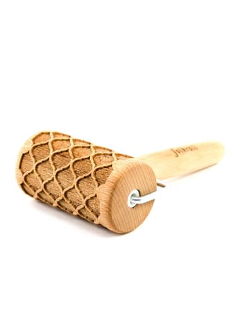 FOLKROLL Mini-Teigroller "Arabic Art" in Natur