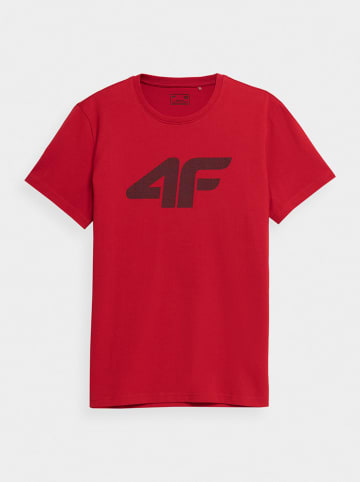 4F Koszulka w kolorze czerwonym