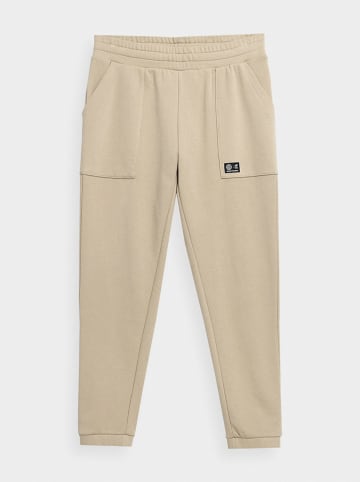 4F Sweatbroek beige