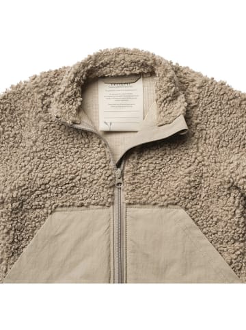 Wheat Fleece vest "Tiko" beige