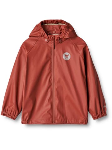 Wheat 2-delige regenoutfit "Charlie" roodbruin