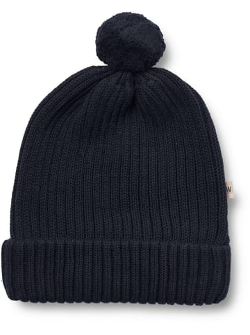 Wheat Beanie "Alphie" donkerblauw