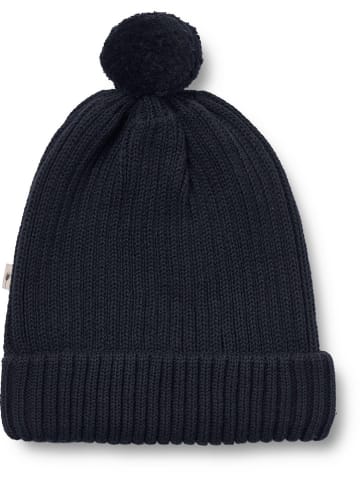 Wheat Beanie "Alphie" donkerblauw