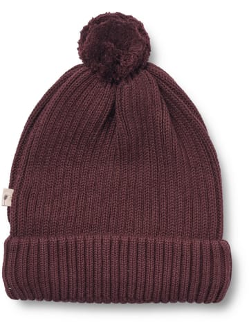 Wheat Beanie "Alphie" rood