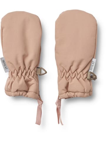 Wheat Rękawiczki "Zipper" w kolorze jasnoróżowym