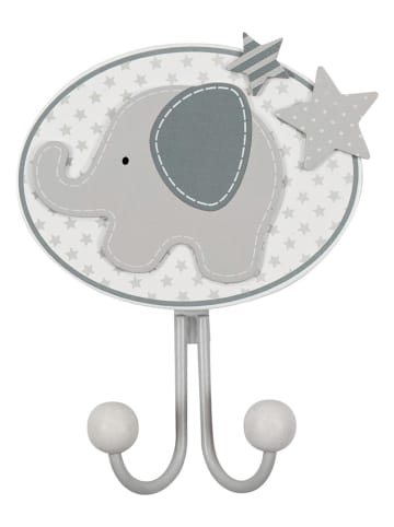Goki Wandgarderobe "Elefant" in Grau