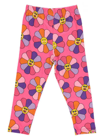 Småfolk Leggings "Flower" in Pink