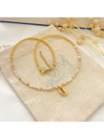 atelier MIU Vergulde ketting met sierelement - (L)38 cm