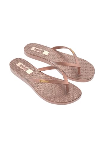 Melissa Teenslippers beige/goudkleurig
