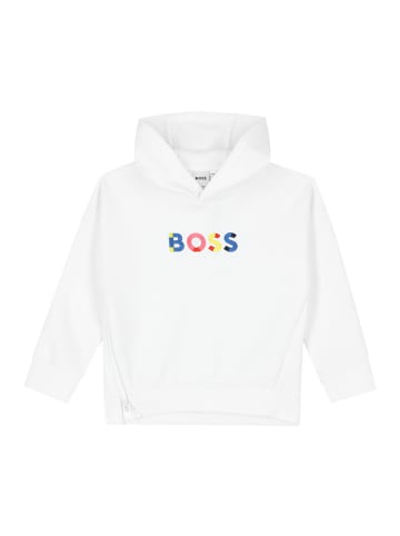 Hugo Boss Kids Hoodie in Weiß