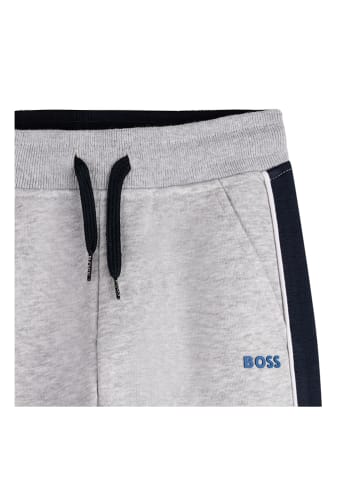 Hugo Boss Kids Spodnie dresowe w kolorze szarym