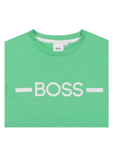 Hugo Boss Kids Shirt in Grün