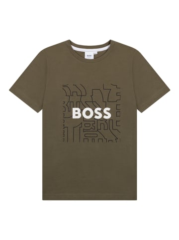 Hugo Boss Kids Koszulka w kolorze khaki