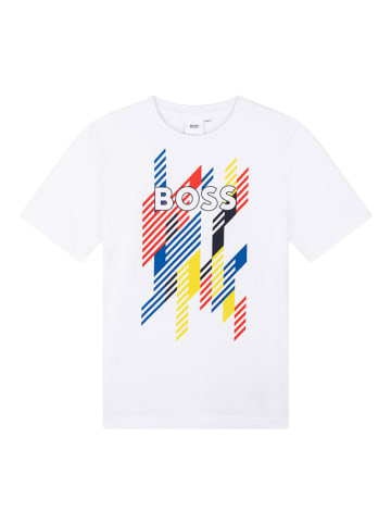 Hugo Boss Kids Shirt in Weiß