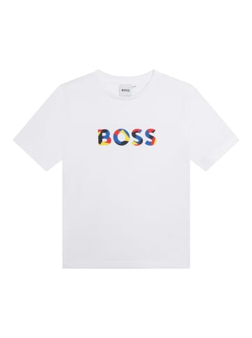 Hugo Boss Kids Shirt in Weiß