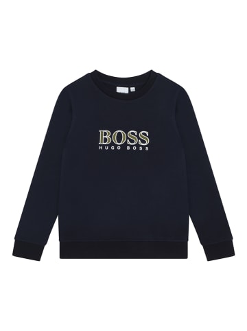 Hugo Boss Kids Sweatshirt in Dunkelblau