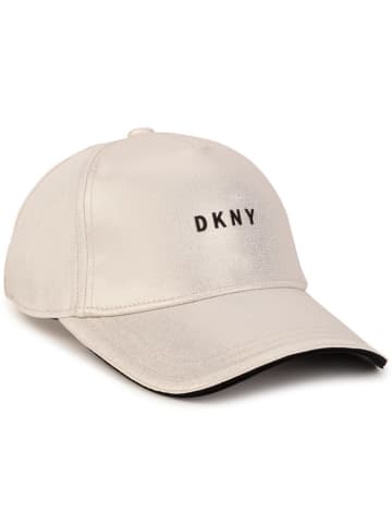 DKNY Czapka z daszkiem w kolorze beżowym