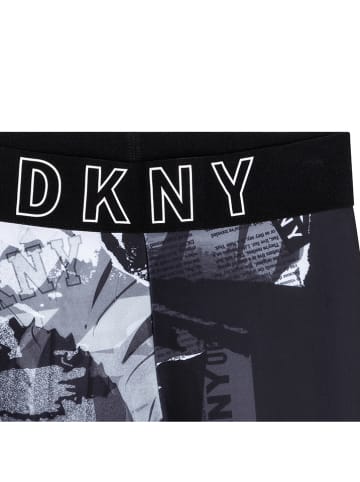 DKNY Legging zwart/wit