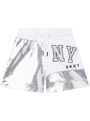 DKNY Short zilverkleurig/wit