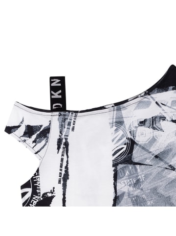 DKNY Koszulka w kolorze czarno-białym