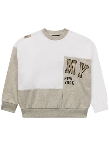 DKNY Sweatshirt grijs/wit
