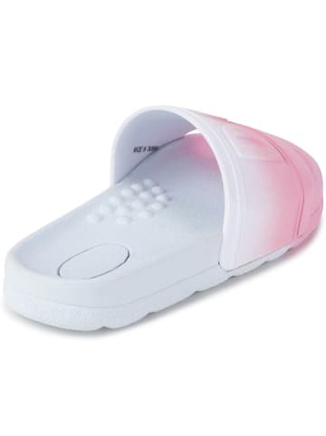 DKNY Slippers wit/lichtroze