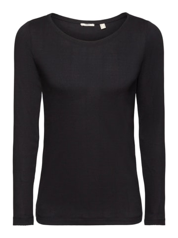 ESPRIT Longsleeve zwart