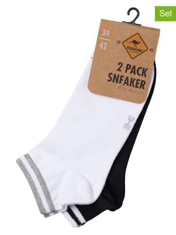 Roadsign 2er-Set: Socken in Schwarz/ Weiß