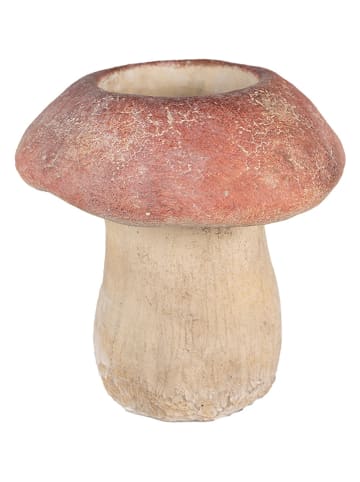 Clayre & Eef Doniczka w kolorze czerwono-jasnobrązowym - 21 x 23 cm