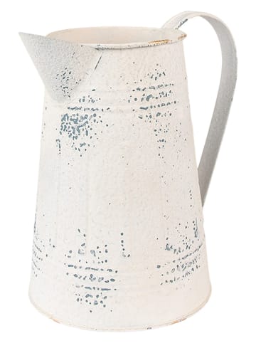 Clayre & Eef Dekokanne in Weiß - (B)14 x (H)22 cm