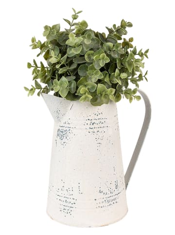 Clayre & Eef Dekokanne in Weiß - (B)14 x (H)22 cm