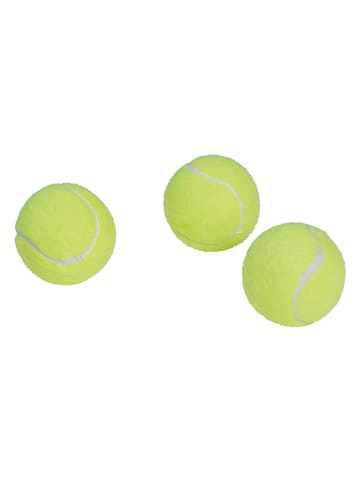 Happy People Tennisballen groen - 3 stuks