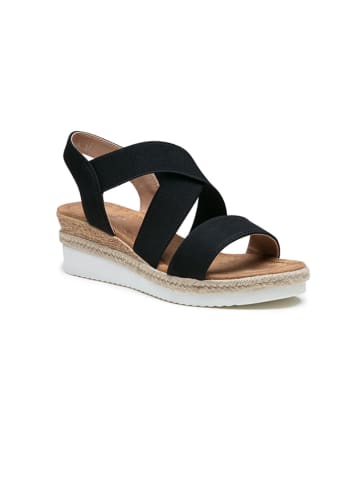 Foreverfolie Sleehaksandalen zwart