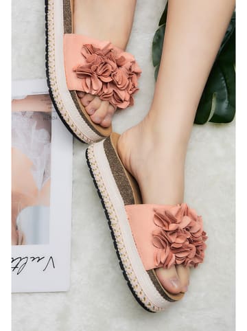 Foreverfolie Slippers lichtroze