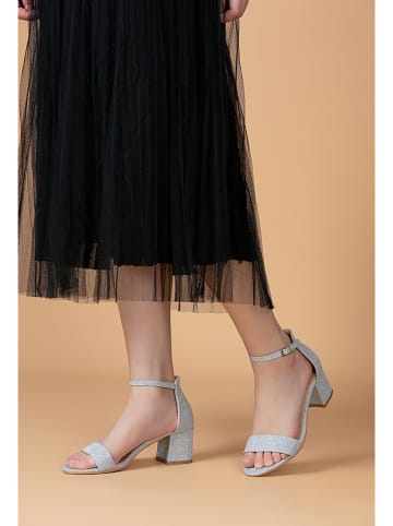 Foreverfolie Sandaletten in Silber